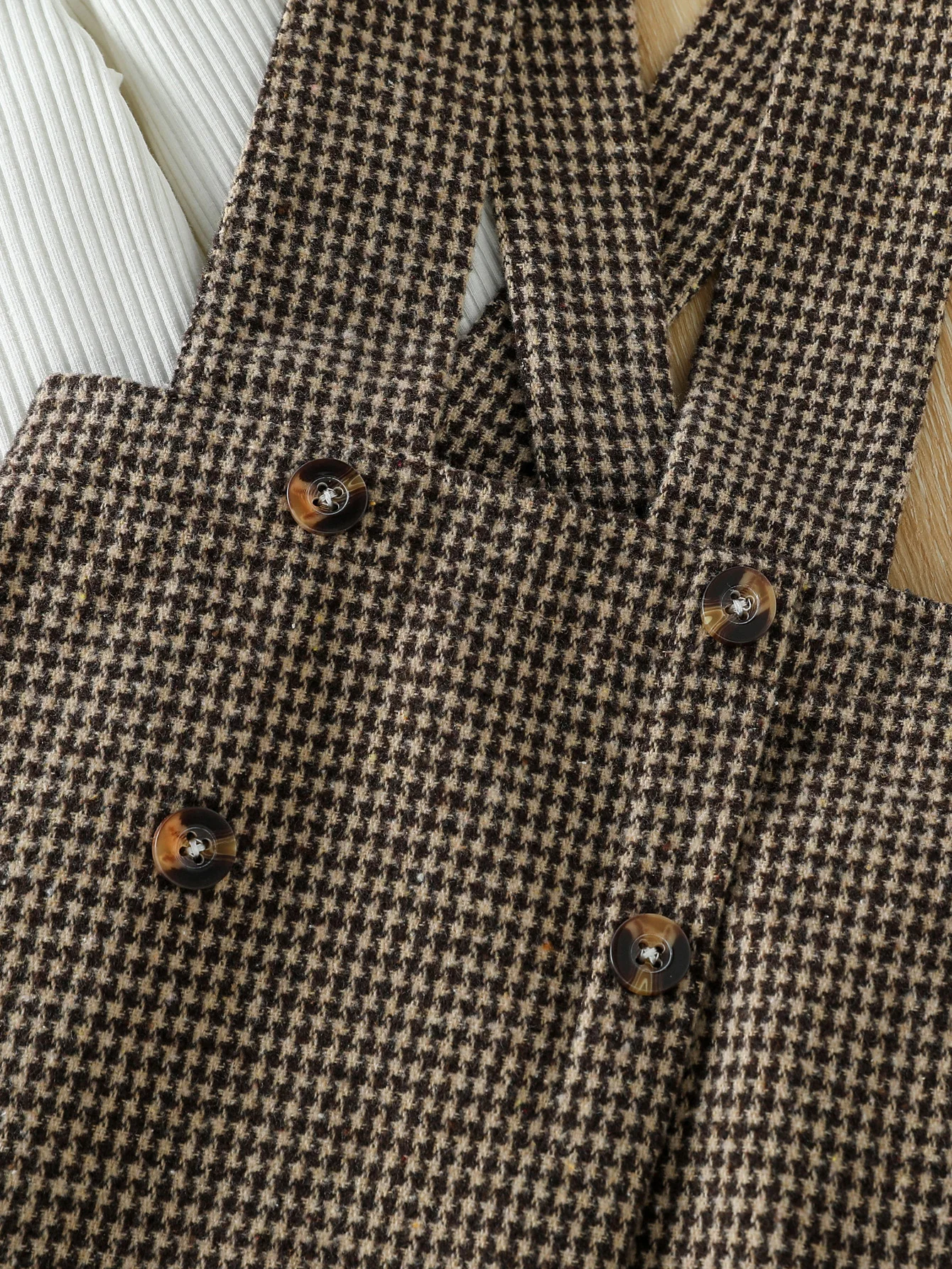 2-6 Years Kid Girl Solid Long Sleeve Top &Plaid Strap Skirt Set Fashion Cute All Match Wear Autumn Winter Party Outifit Clothes