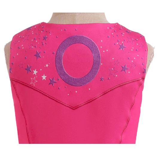 Cow Girls Dress up Movie Heroine Inspired Sweet Doll Girl Carnival Pink Cowboy Costume Vest+Flared Pants+Bandana Street Outfit