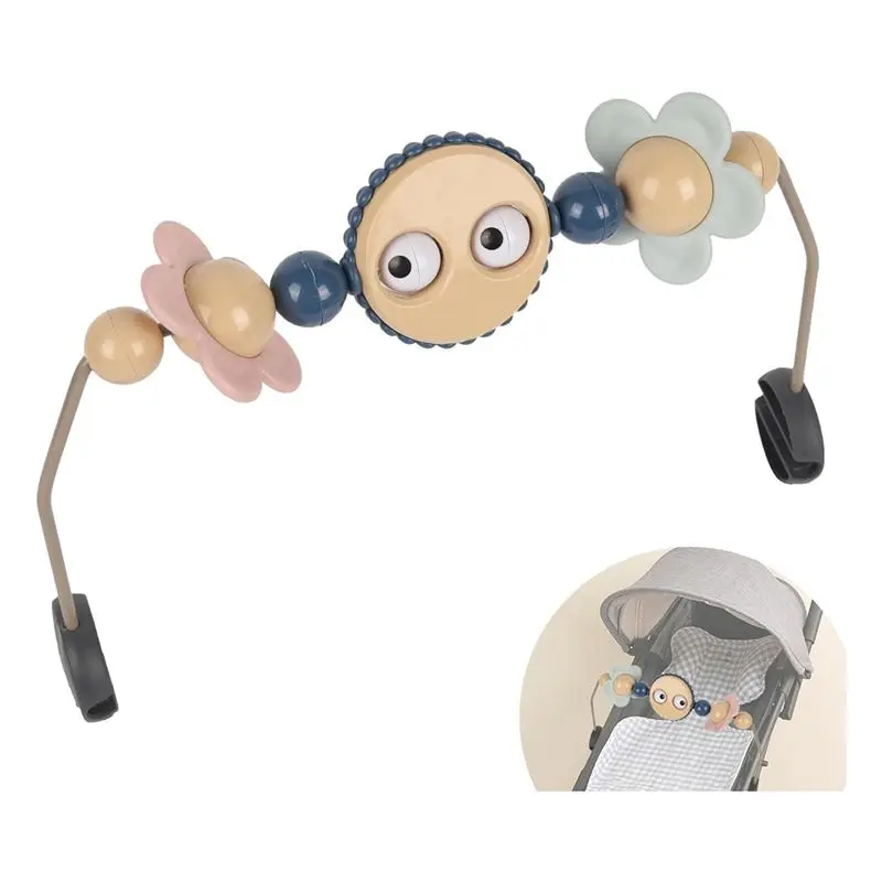 Best For Babies Bouncer Accessory Googly Eyes For Baby Bouncer Stroller Arch Car Seat-Easy Installation-With Music Feature