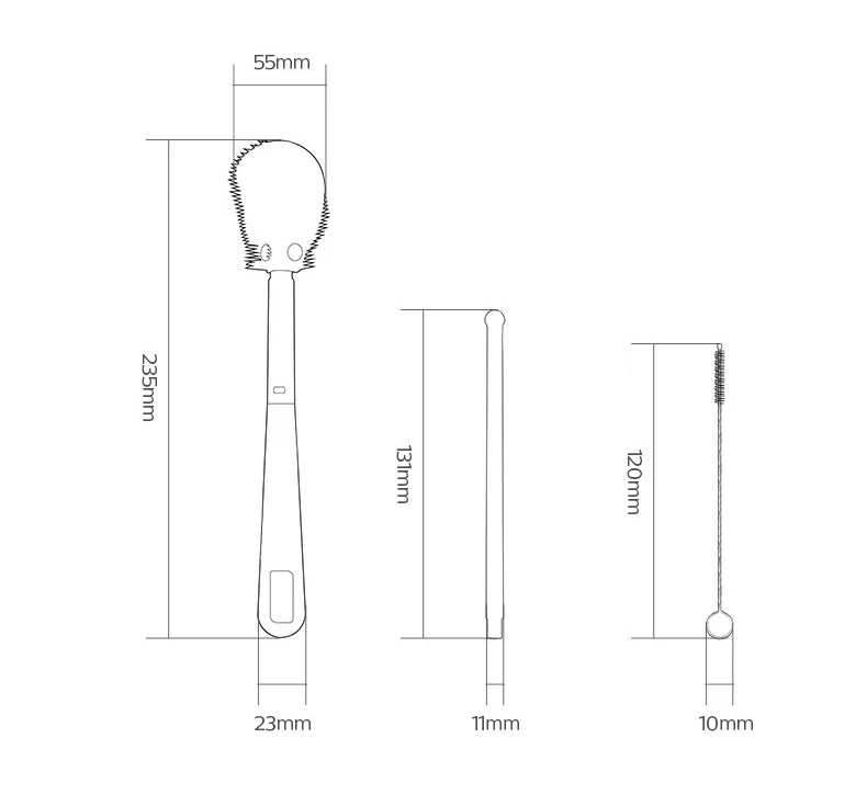 Philips Avent Baby Bottle Brush Bottle Cleaning Travel Set 7 In 1