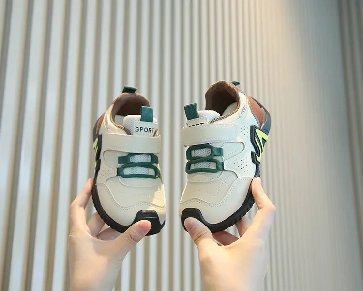 2026 Spring New Fashionable and Versatile Children's Casual Shoes for Boys and Girls Comfortable Anti slip Outdoor Running Shoes