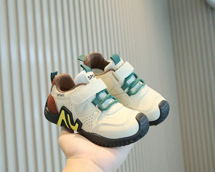 2026 Spring New Fashionable and Versatile Children's Casual Shoes for Boys and Girls Comfortable Anti slip Outdoor Running Shoes