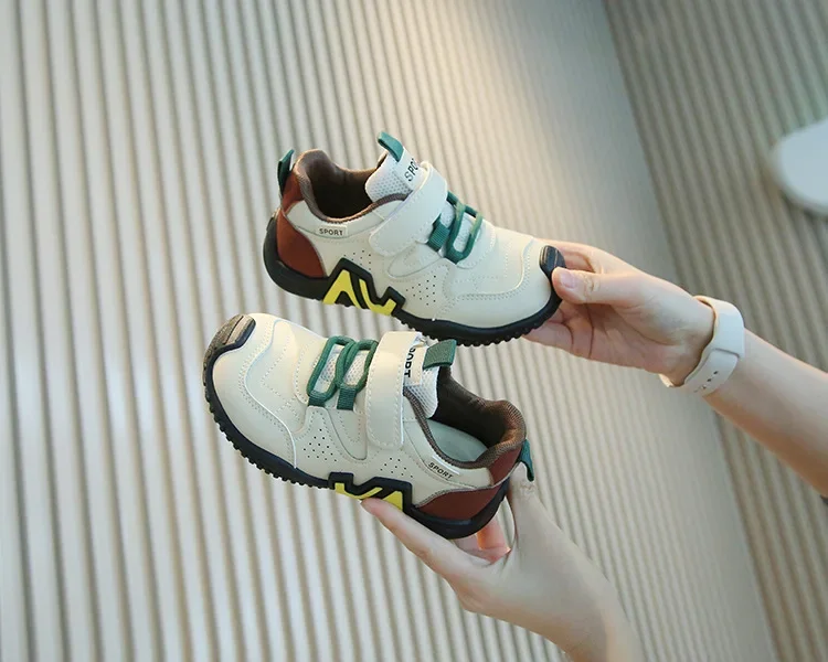 2026 Spring New Fashionable and Versatile Children's Casual Shoes for Boys and Girls Comfortable Anti slip Outdoor Running Shoes