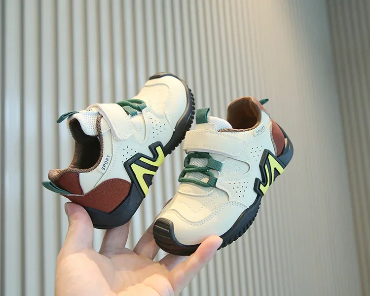 2026 Spring New Fashionable and Versatile Children's Casual Shoes for Boys and Girls Comfortable Anti slip Outdoor Running Shoes
