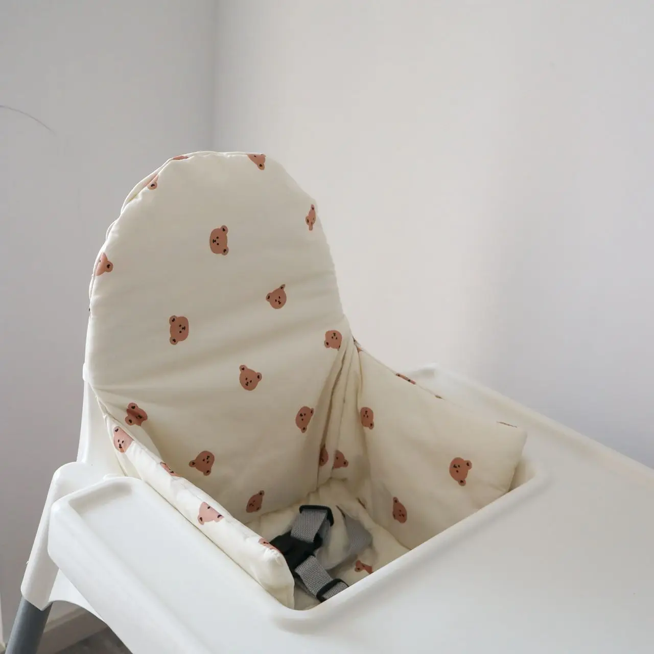 1PCS Bear Dinosaur Washable Foldable Baby Highchair Cover Antilop Chair Cushion Seat Covers Soft Cushion for Baby Feeding