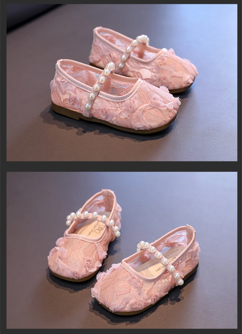 2025 Perform Dance Shoes For Girls Lightweight Anti-slippery Girl's Shoes 2025 Trend Fashion Children's Party Shoes 21-30