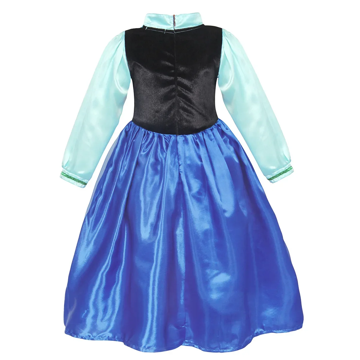 Little Girls Snow Queen Elsa Princess Dress Kids Cosplay Gown Costume Halloween Birthday Party Outfit 2‑10Yrs