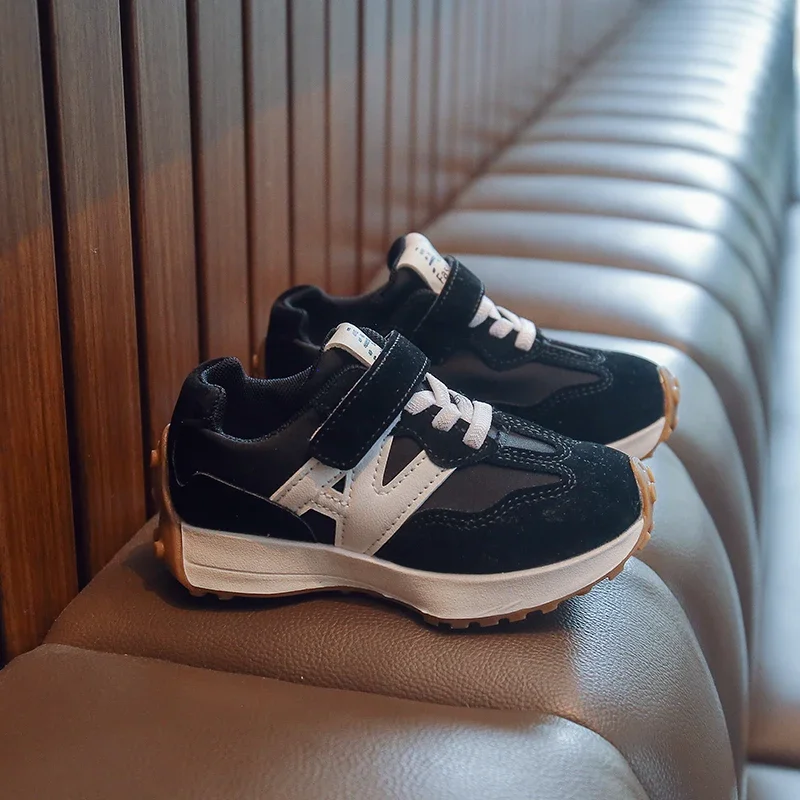 Spring Autumn Children's Sports Shoes Chunky Causal Girls Sneakers School Boys Versatile Kid Basketball Shoes Breathable Classic