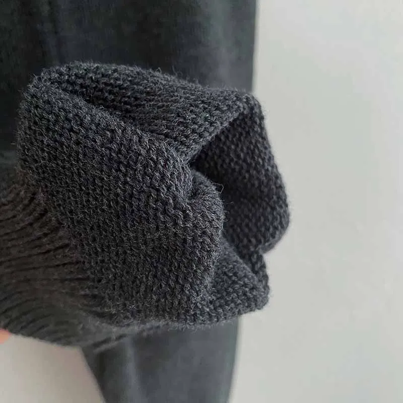 Ins Autumn Spring Baby Knitted Strap Overall Sweater Pants 0-2Y Cotton Baby Girls and Boys One Piece Wool PP Pants