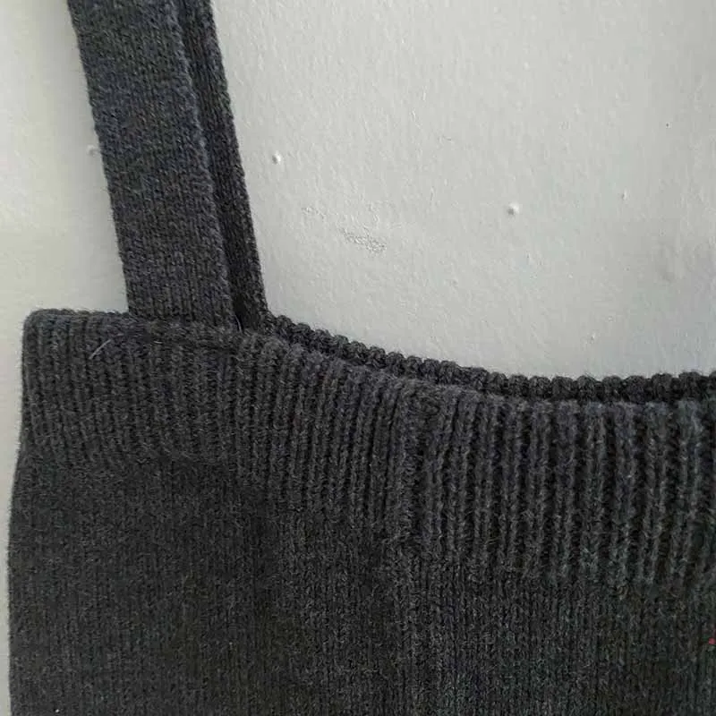 Ins Autumn Spring Baby Knitted Strap Overall Sweater Pants 0-2Y Cotton Baby Girls and Boys One Piece Wool PP Pants