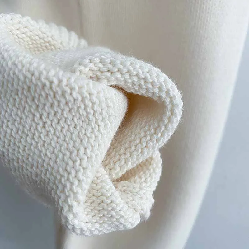 Ins Autumn Spring Baby Knitted Strap Overall Sweater Pants 0-2Y Cotton Baby Girls and Boys One Piece Wool PP Pants