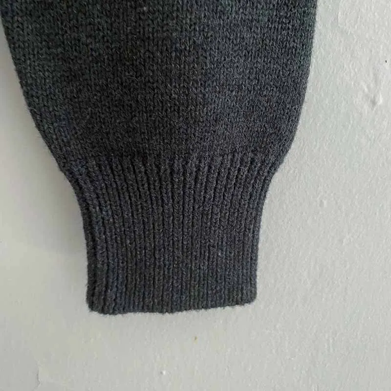 Ins Autumn Spring Baby Knitted Strap Overall Sweater Pants 0-2Y Cotton Baby Girls and Boys One Piece Wool PP Pants