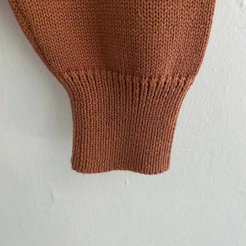 Ins Autumn Spring Baby Knitted Strap Overall Sweater Pants 0-2Y Cotton Baby Girls and Boys One Piece Wool PP Pants