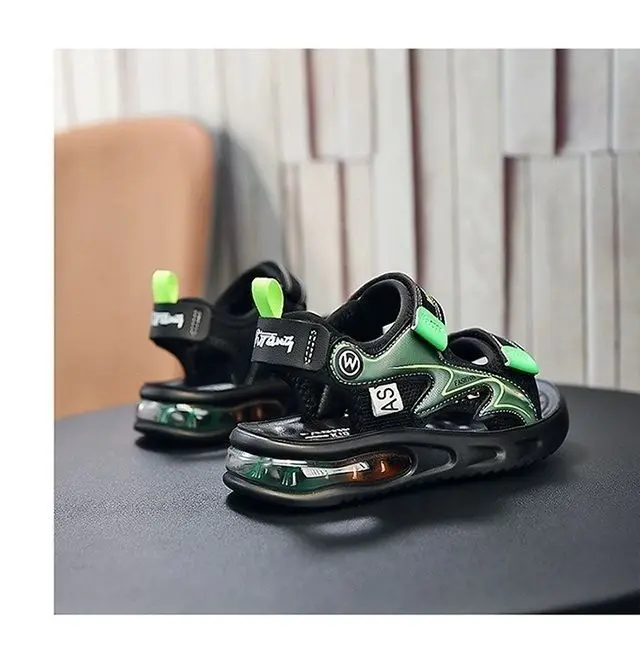 2025 Fashion Kids Sandals Baby Shoes Boy Soft Sole Non-slip Boys Girls Sandals Toddler Children's Shoes Summer Beach 3-14Years