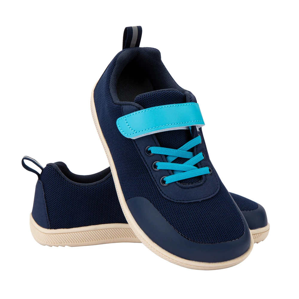ZZFABER Children Barefoot Shoes Kids Flexible Sneakers Boys Girls Soft Mesh Casual Shoes Sports Runnning Comfortale Footwear
