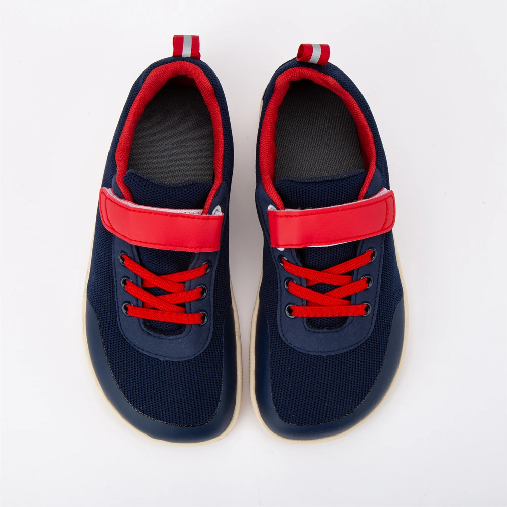 ZZFABER Children Barefoot Shoes Kids Flexible Sneakers Boys Girls Soft Mesh Casual Shoes Sports Runnning Comfortale Footwear