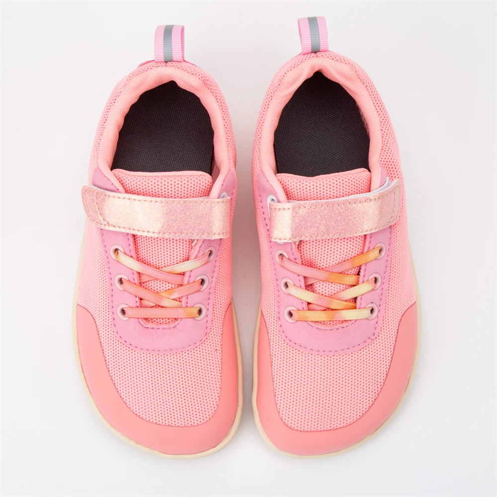 ZZFABER Children Barefoot Shoes Kids Flexible Sneakers Boys Girls Soft Mesh Casual Shoes Sports Runnning Comfortale Footwear
