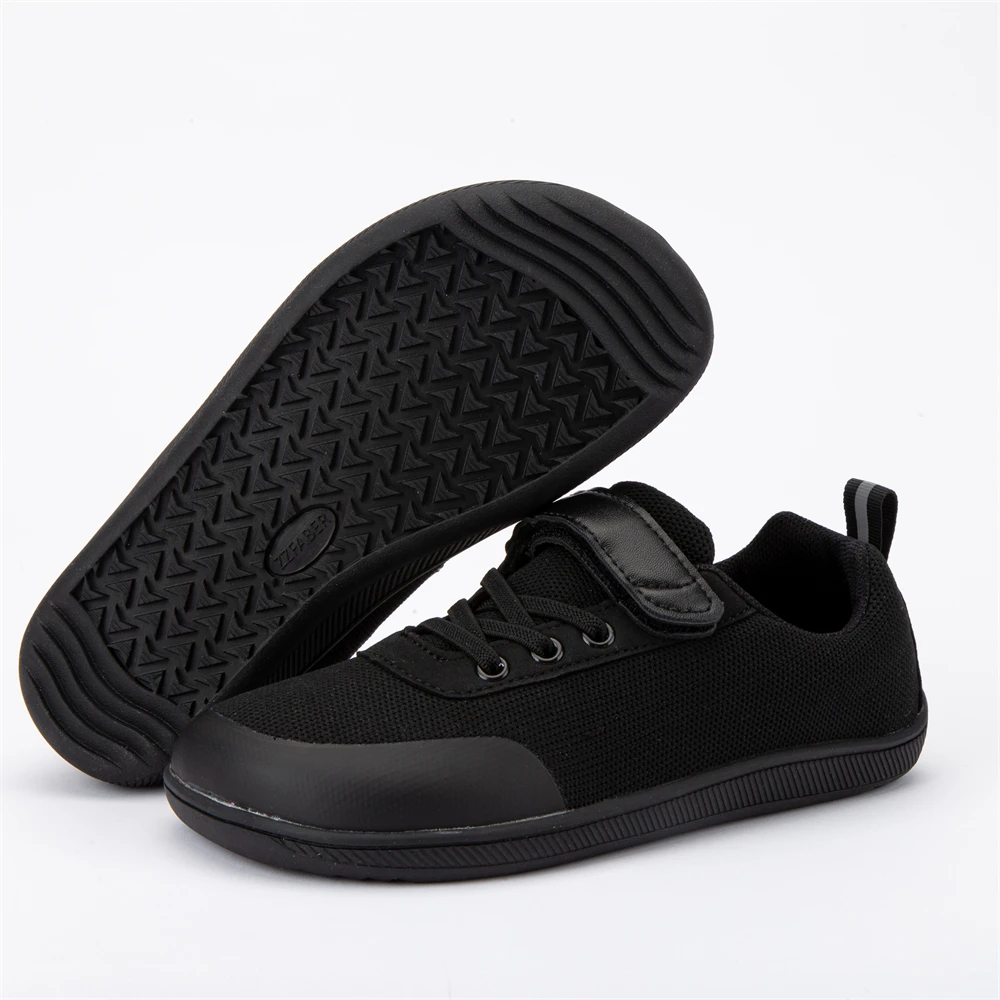 ZZFABER Children Barefoot Shoes Kids Flexible Sneakers Boys Girls Soft Mesh Casual Shoes Sports Runnning Comfortale Footwear
