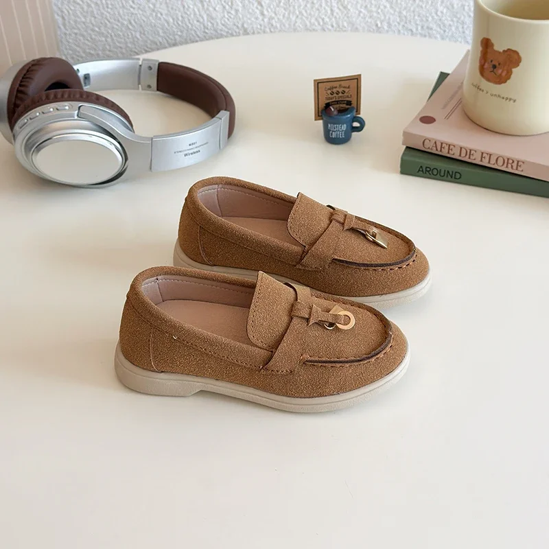 Children's Flat Shoes for Spring and Summer 2025: Women's Casual Shoes, Soft Leather Shoes, Men's Casual Flat Shoes