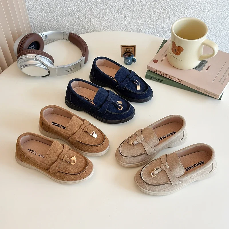Children's Flat Shoes for Spring and Summer 2025: Women's Casual Shoes, Soft Leather Shoes, Men's Casual Flat Shoes