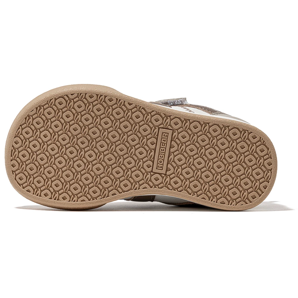 HOBIBEAR Kids Wide Toe Box Toddler Shoes Hook Loop Boys Girls Lightweight Sneaker Non-Slip Little Kids Shoes for First Walking