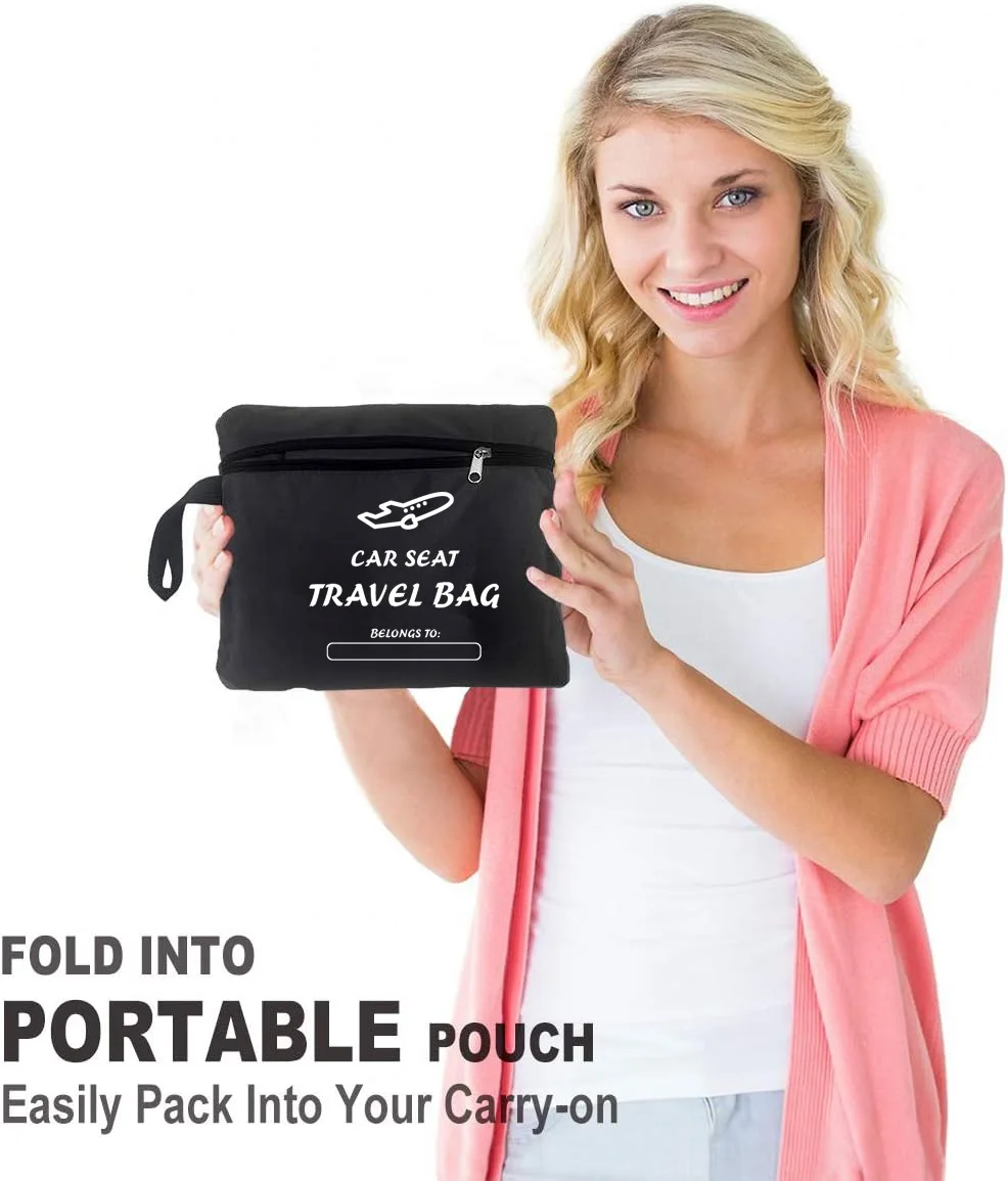 Baby Stroller Universal Dust Bag Pram Travel Bag with Shoulder Belt Kindergarten Carts Accessories Walker Cribs Bags
