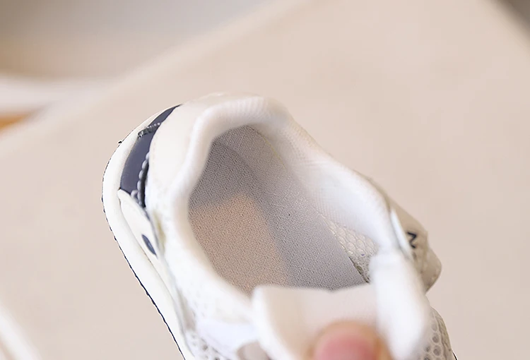 Breathable Hollow Out Mesh Toddler Shoes Soft Bottom Panda Design Girls Walking Sandals Summer New Style Toddler Girl Shoes