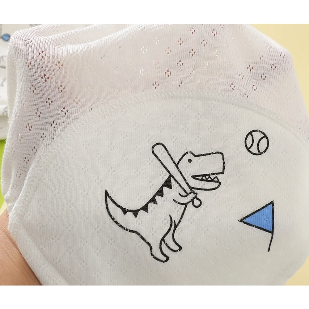 10 Pcs Reusable Baby Training Pants Washable Kids Cloth Diaper Nappies Changing Underwear Infant Toddler Potty Training Panties
