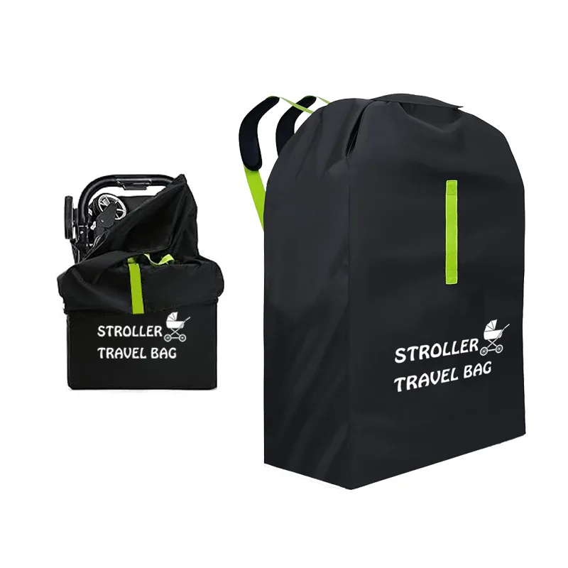 Baby Stroller Travel Bag with Shoulder Belt Pram Universal Dust Bag Organizer Kindergarten Carts Accessories Walker Cribs Bags