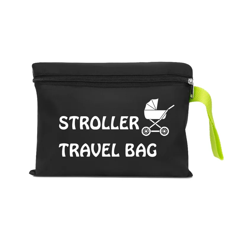 Baby Stroller Travel Bag with Shoulder Belt Pram Universal Dust Bag Organizer Kindergarten Carts Accessories Walker Cribs Bags