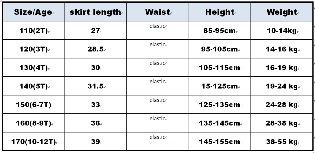 Kids Skirt Girls' Pleated Skirt Solid Sweet Pink Beach Skirt Black Cute Mini Skirt Slim Fit Baby Princess Skirt 2-12 Years