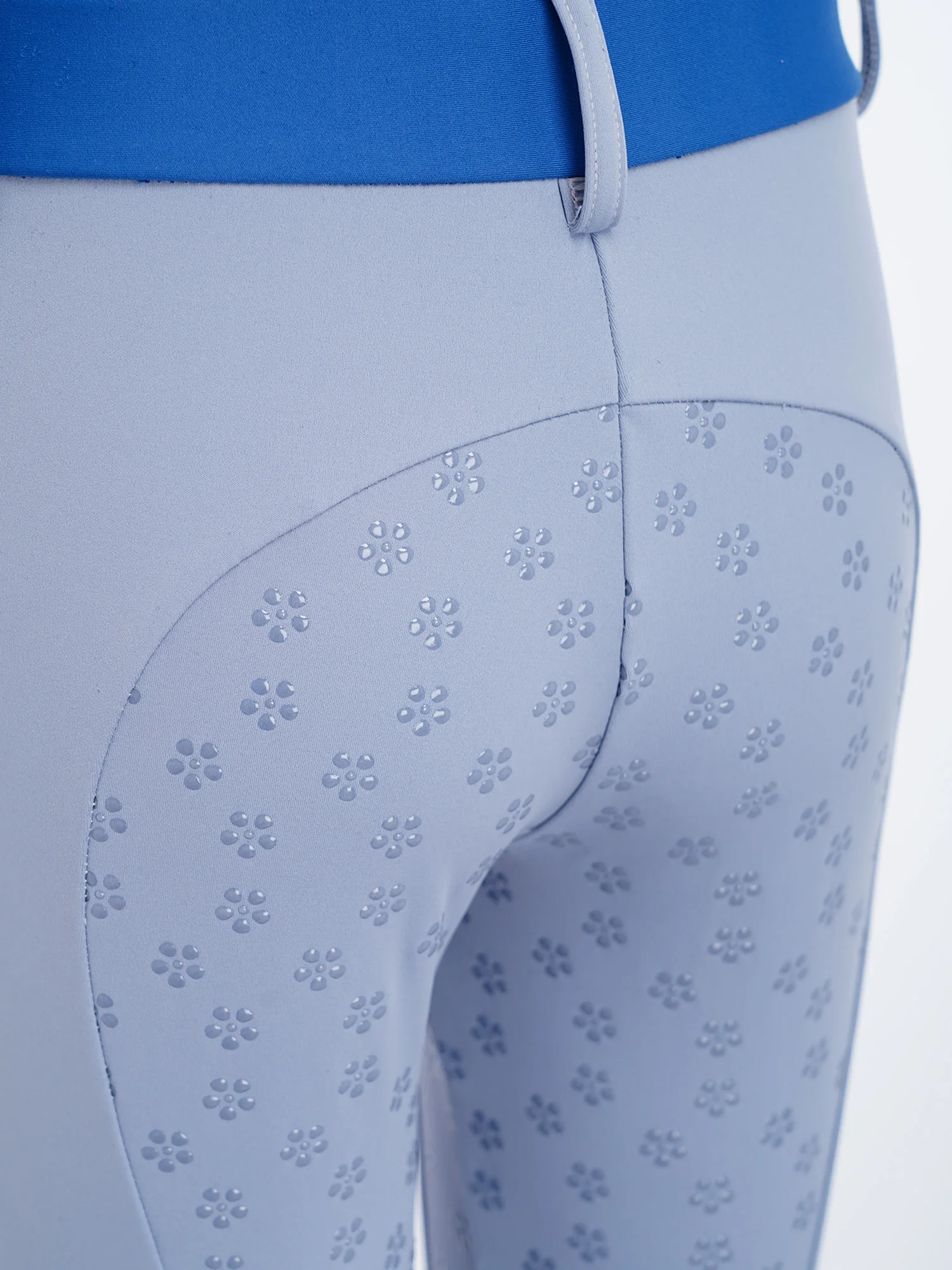 Kids Boys Girls Equestrian Training Performance Pants Horse Riding Trousers Anti-slip Full Seat Breeches Leggings with Pockets