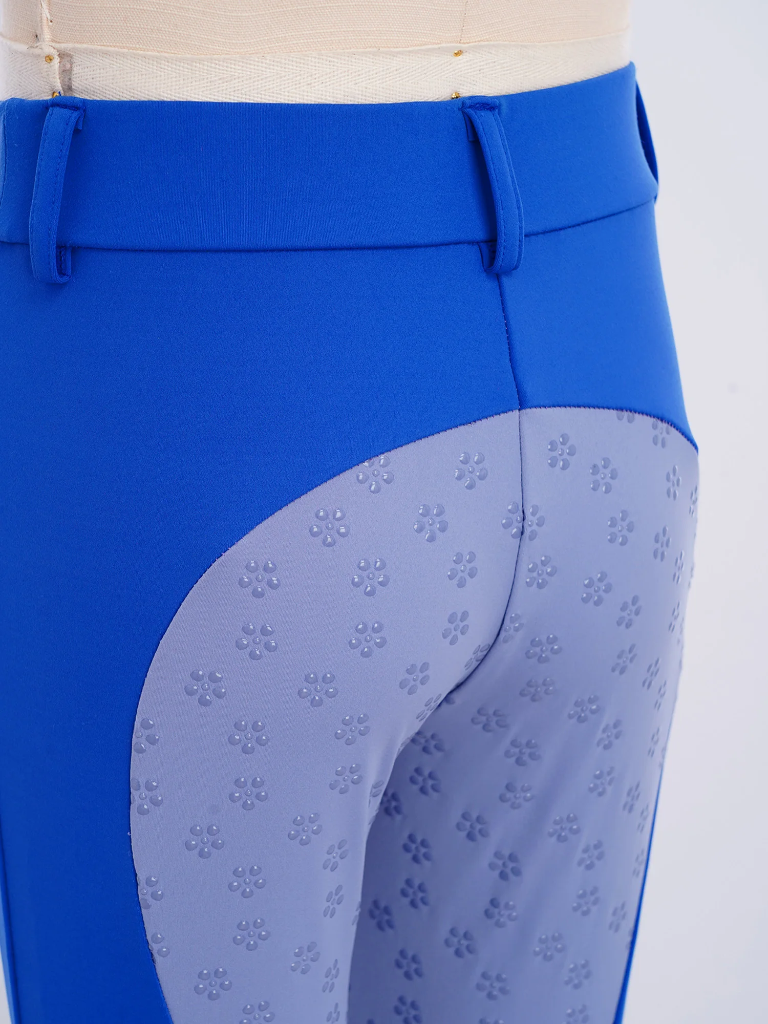 Kids Boys Girls Equestrian Training Performance Pants Horse Riding Trousers Anti-slip Full Seat Breeches Leggings with Pockets
