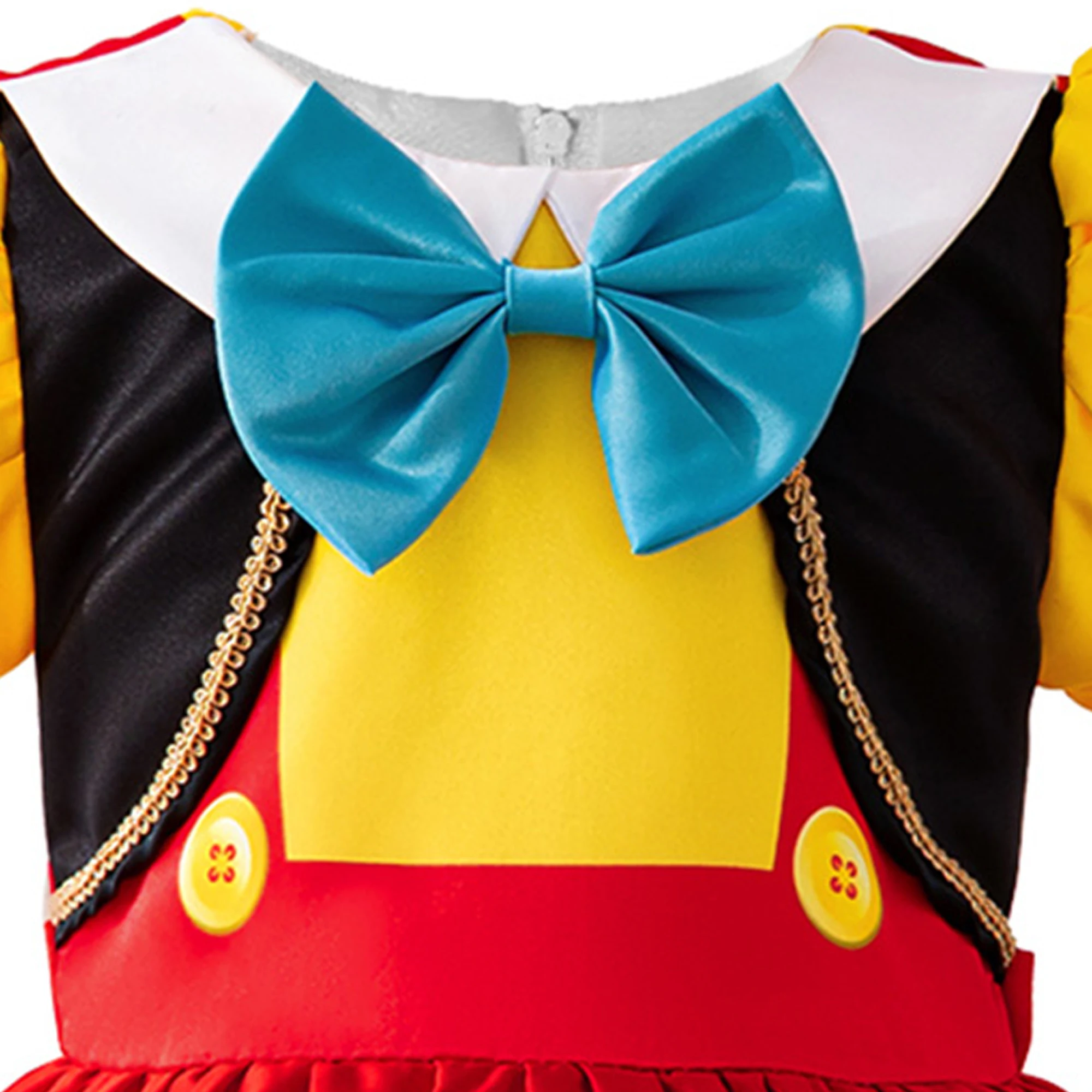 Cartoon Puppet Party Girl Dress Puppets Costumes Elegant Birthday Princess Performance Costume Halloween Carnival Kids Dresses