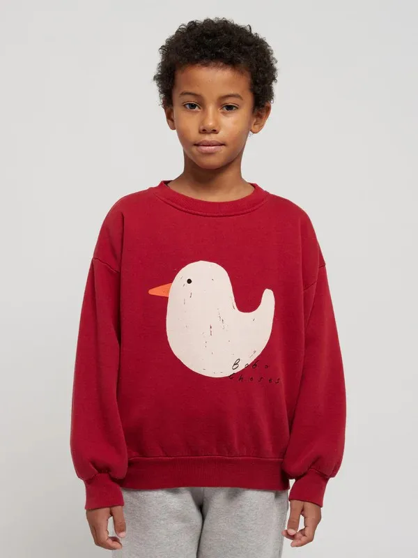 Korean INS 2024 Children's Autumn Winter Long Sleeve O-Neck Sweatshirt Cute Tops for Girls And Boys Baby Sweaters Kids Clothing