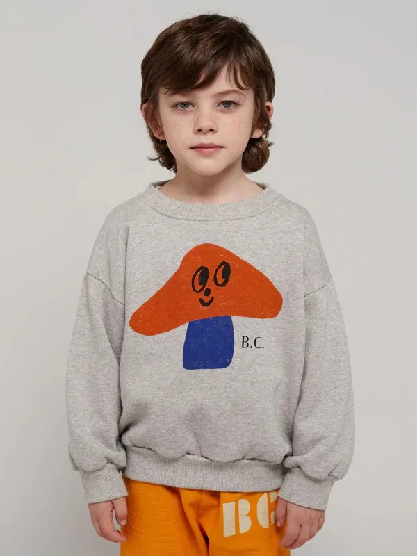 Korean INS 2024 Children's Autumn Winter Long Sleeve O-Neck Sweatshirt Cute Tops for Girls And Boys Baby Sweaters Kids Clothing