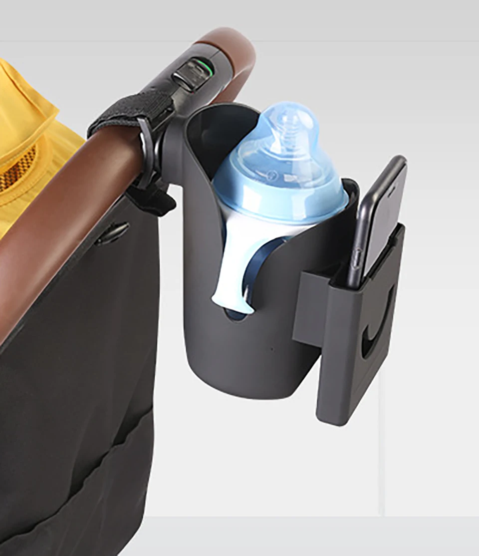 Cup Holder For Stroller Baby Carriage Water Bottle Support Mobile Phone Holder Universal Pram Baby Stroller Accessories Abs