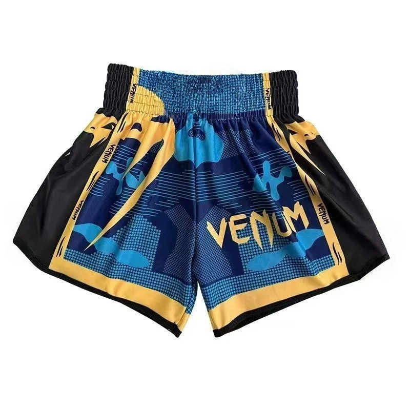 New 3D Printed Breathable Adult Fashion Sanda Boxing Shorts