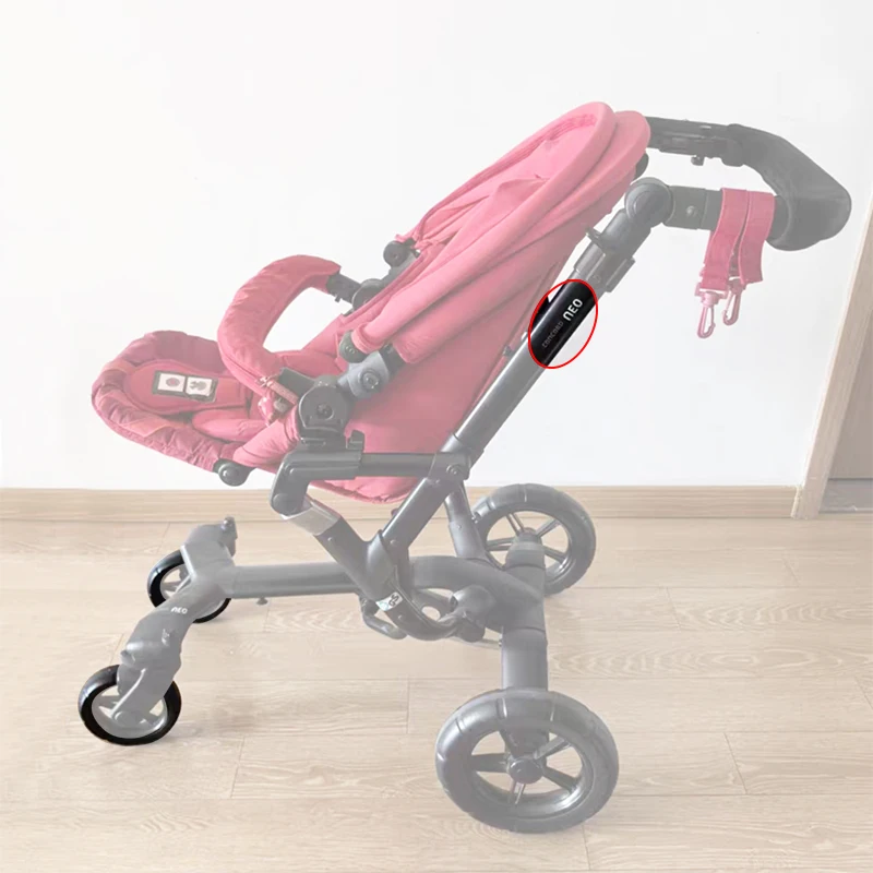 Stroller Tire for Buggy Concord Neo Front Wheel (Rear Wheel Tire IS NOT Available) PU Tubeless Tyre Cover Replace Accessories