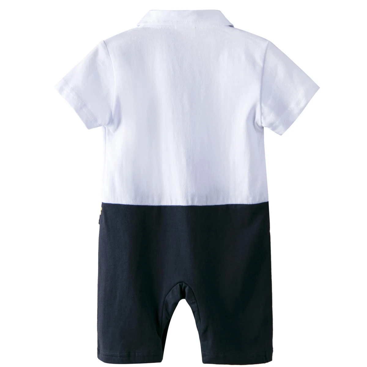 Baby Boy Clothes Playsuit Captain Sailor Romper Short Sleeve Jumpsuit Costumes Summer Outfits Newborn Baby Clothes Daily Wear