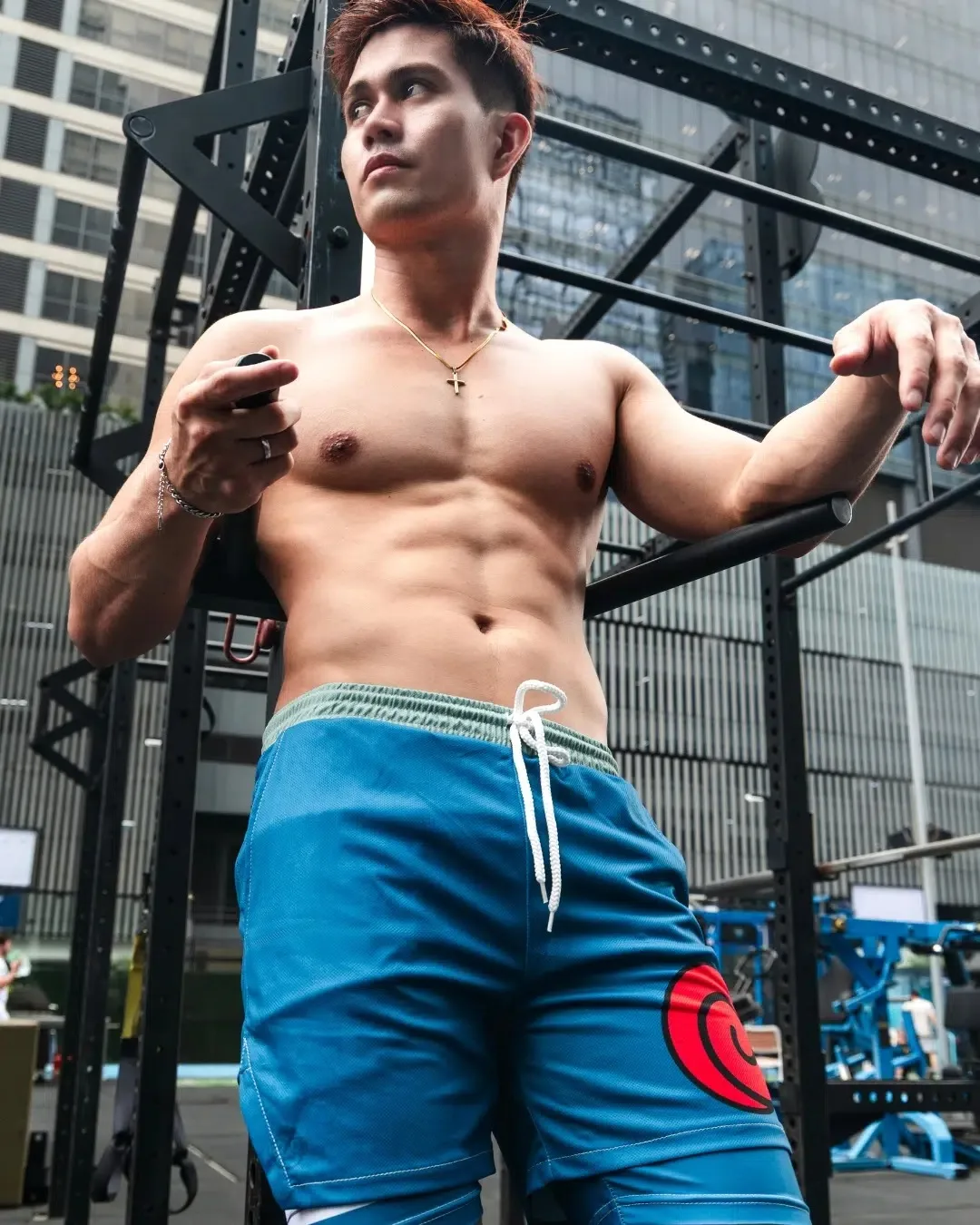 Naruto Konoha Jonin Shippuden Anime Print 2-in-1 Performance Shorts Family Summer Breathable Quick Dry Unisex Gym Fitness Shorts