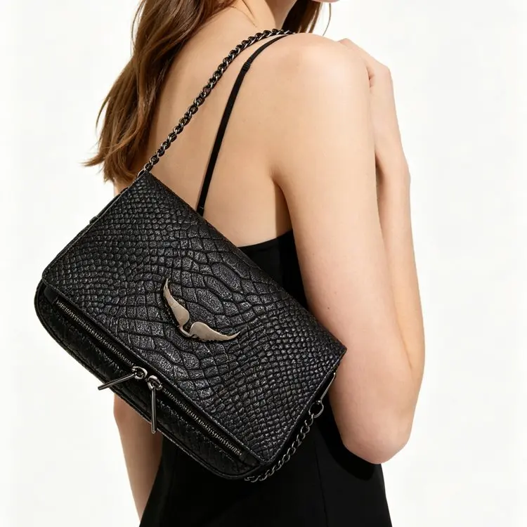2026 Fashion Women Textured Leather Tote Bag Letter Print Shoulder Crossbody Bag Bolso de Hombro Luxury Multifunctional Mommy Di