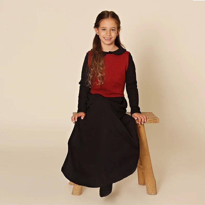 AA-New Arrivals Winter Shabbos Robe Boy and Girls Family Clothing Set baby Footie Cotton Spandex and Outer Warm sandwich Layer