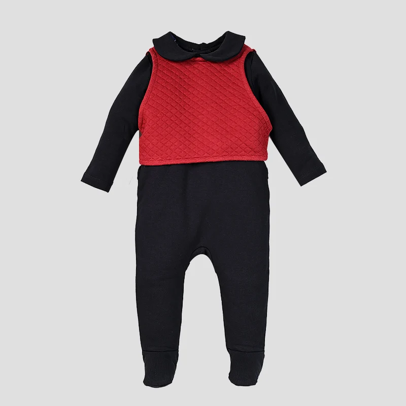 AA-New Arrivals Winter Shabbos Robe Boy and Girls Family Clothing Set baby Footie Cotton Spandex and Outer Warm sandwich Layer