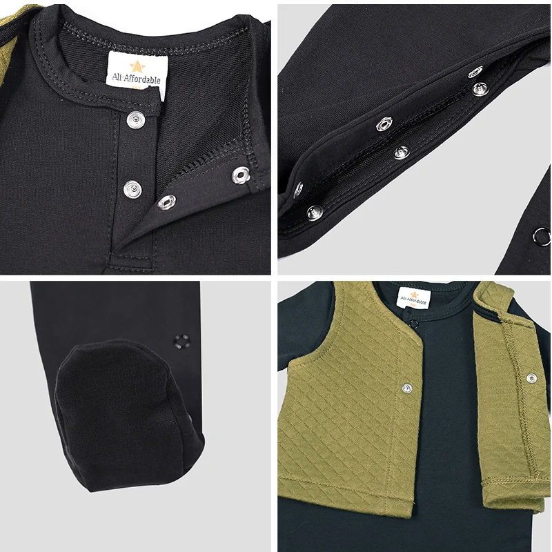 AA-New Arrivals Winter Shabbos Robe Boy and Girls Family Clothing Set baby Footie Cotton Spandex and Outer Warm sandwich Layer