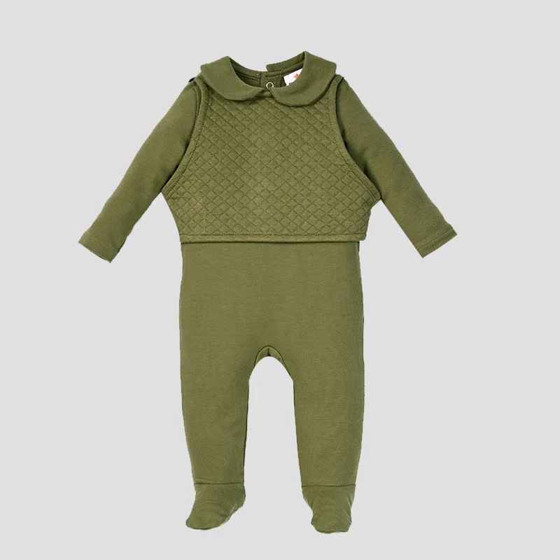 AA-New Arrivals Winter Shabbos Robe Boy and Girls Family Clothing Set baby Footie Cotton Spandex and Outer Warm sandwich Layer