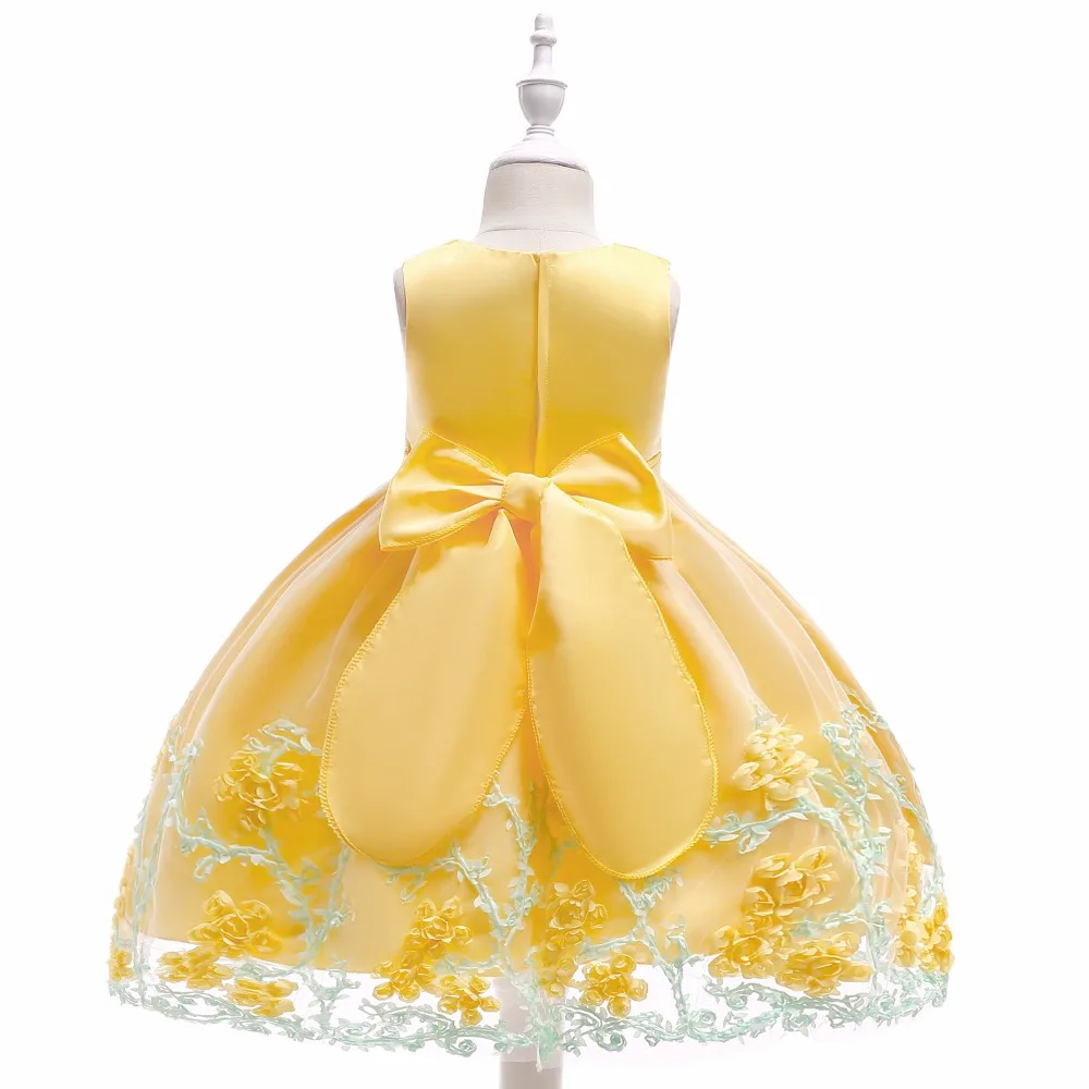 Baby Kids Tutu Birthday Princess Party Dress for Girls Infant Lace Children Elegant Dress Clothing for Girl Baby Girls Clothes