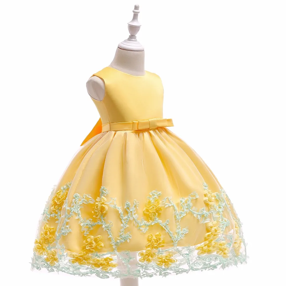 Baby Kids Tutu Birthday Princess Party Dress for Girls Infant Lace Children Elegant Dress Clothing for Girl Baby Girls Clothes