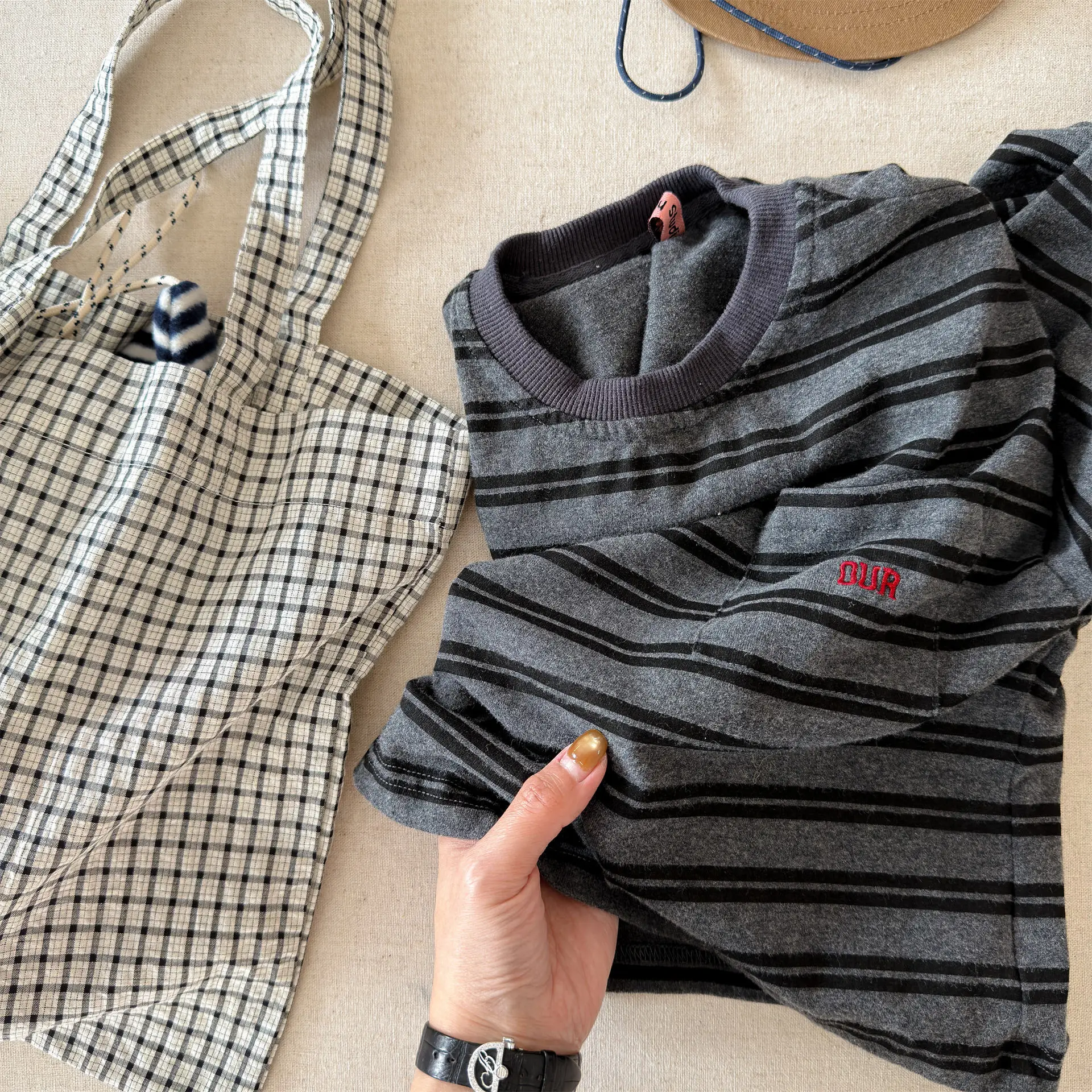 Children Long Sleeve Striped T Shirts Boys Girls Casual Tops Baby Loose Sweatshirt Toddler Cotton Tees Kids Casual Clothes
