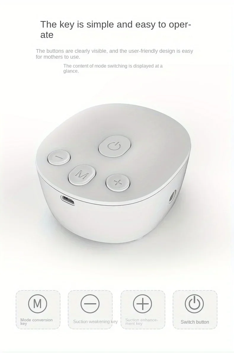 Multi Functional Electric Breast Pump with High Suction on Both Sides and Silent Operation Fully Automatic Breast Pump